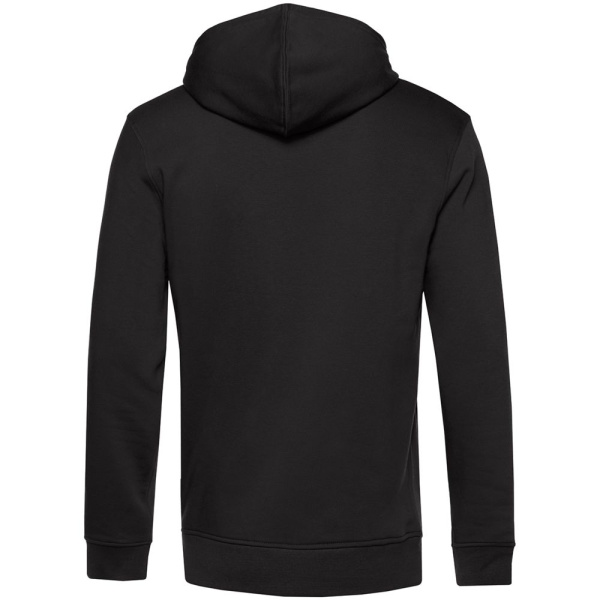 Толстовка на молнии с капюшоном унисекс BNC Inspire (Organic), черная, XS–3XL