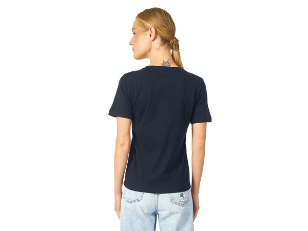 Футболка "Heavy Super Club" женская, Размер M, Цвет темно-синий