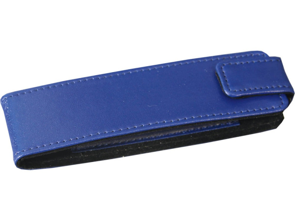 Подарочный набор «Эльба»: ручка шариковая, механический карандаш, Цвет синий/серебристый