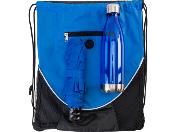 Набор «Walk» с бутылкой для воды и зонтом, Цвет синий