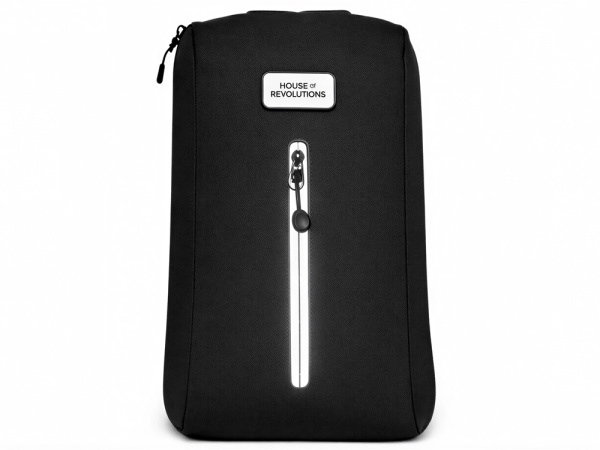 Сумка-слинг «Nomad» на одно плечо из водостойкого переработанного пластика, Цвет черный