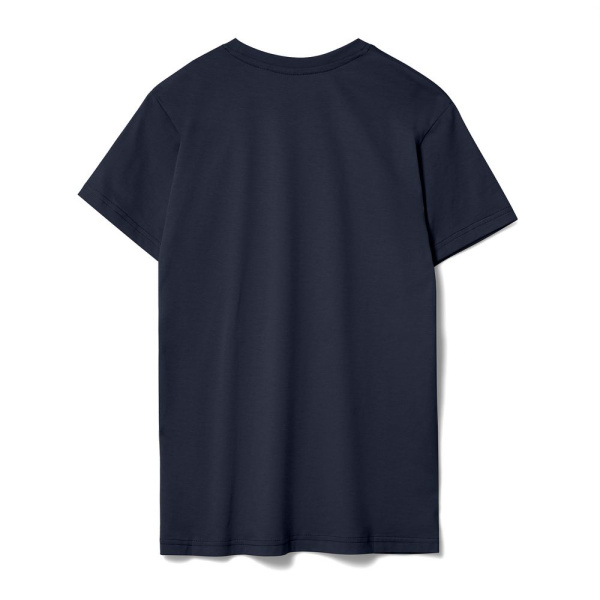 Футболка унисекс T-Bolka 160, темно-синяя, XS–6XL