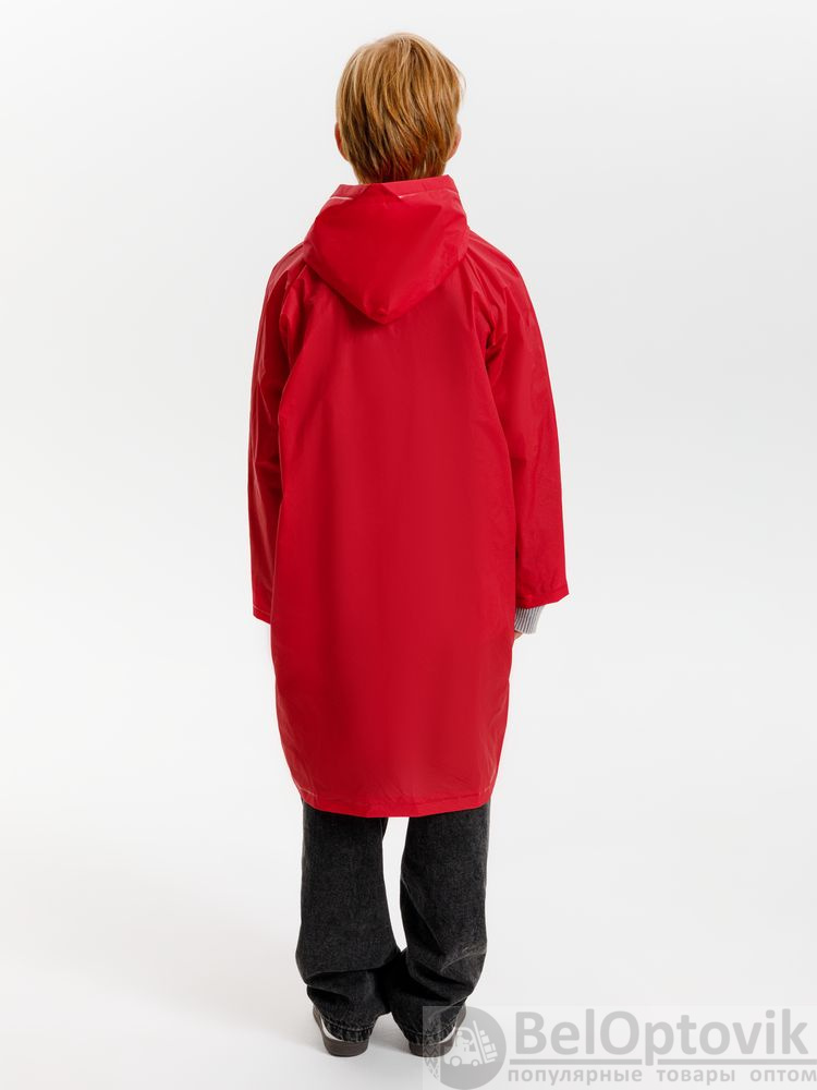 Дождевик детский RainDrop Kids, красный