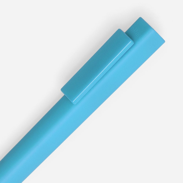 Ручка шариковая Swiper SQ Soft Touch, голубая, 14,5x1,1 см