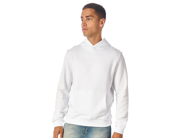 Толстовка с капюшоном «Monaco» унисекс, Размер XS, Цвет белый