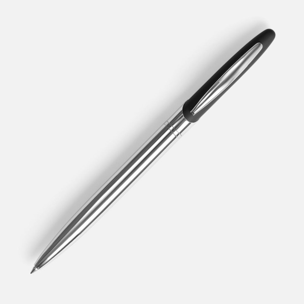 Ручка шариковая Dagger Soft Touch, черная, 14х0,9 см
