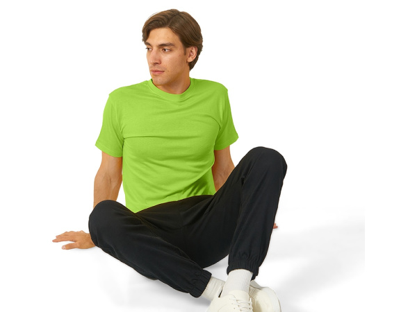 Футболка "Super Heavy Super Club" мужская, Размер S, Цвет зеленое яблоко