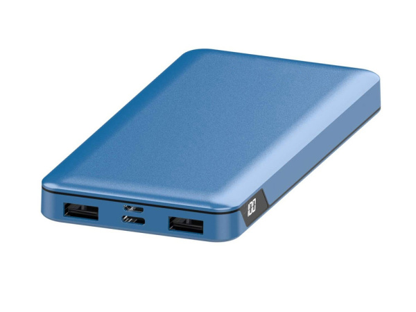 Портативный внешний аккумулятор «MFX», 10000 mAh, Цвет синий