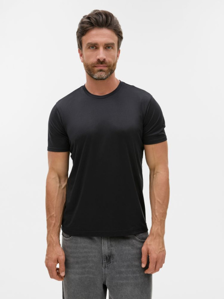 Футболка унисекс Sensio, черная, S–4XL