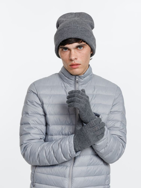 Перчатки Urban Flow, темно-серый меланж, S/M, L/XL