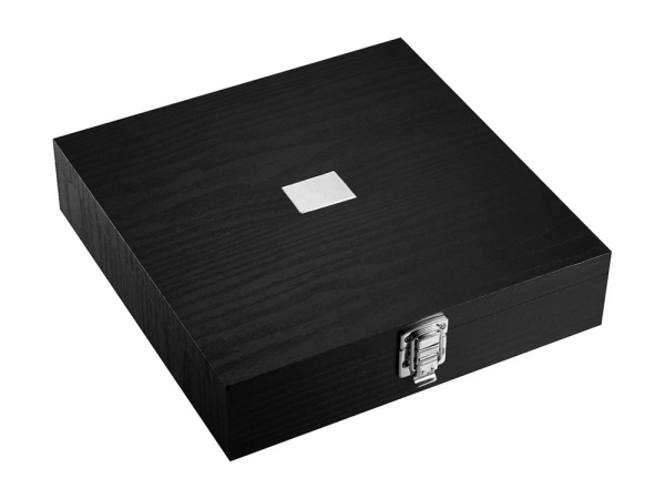 Набор для вина «Mino», Цвет черный, серебристый, светло-коричневый