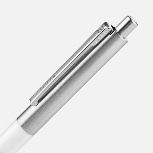 Ручка шариковая Senator Point Metal, ver.2, белая, 0,9х13,7 см