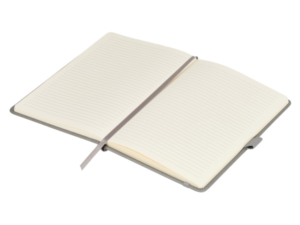 Блокнот A5 в твердой обложке «Softy 2.0», Цвет серый