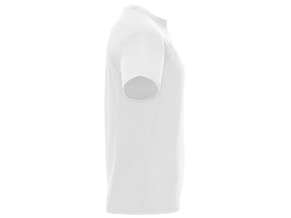 Спортивная футболка «Monaco» унисекс, Размер 2XL, Цвет белый