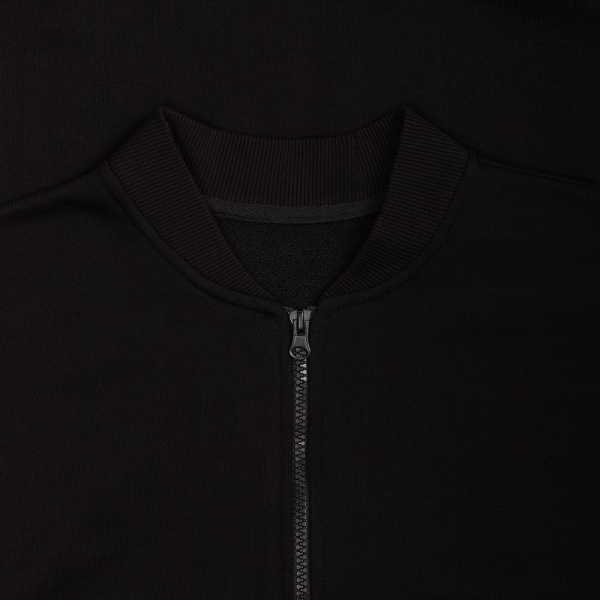 Бомбер унисекс Townie, черный, S–XL