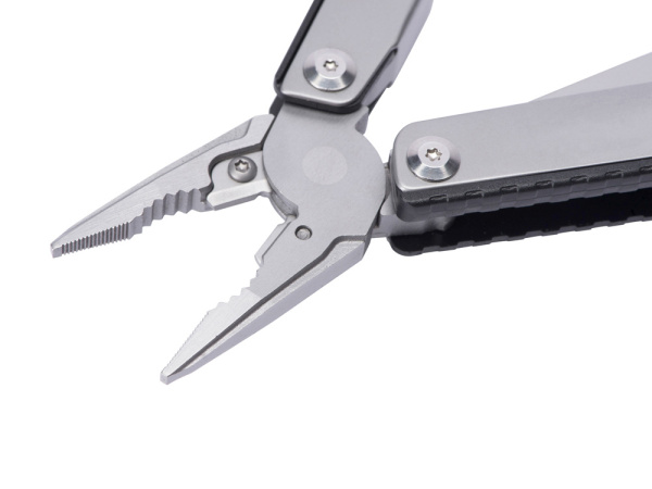 Мультитул-пассатижи Scopus 4-в-1 с двумя отвертками, Цвет серебристый, черный