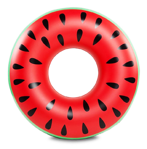 Надувной круг для плавания Арбуз, 120 (110) см