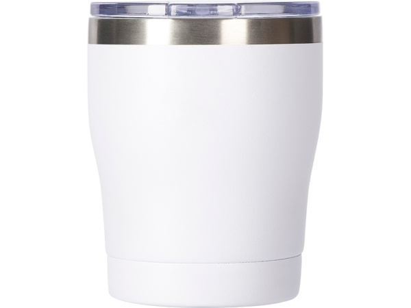 Вакуумная термокружка «Rodos» с керамическим покрытием, тубус, 350 мл, Цвет белый