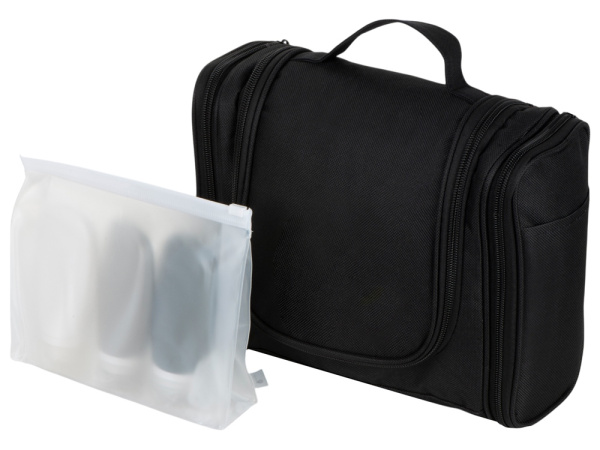 Набор для путешествий «On air», Цвет черный, белый