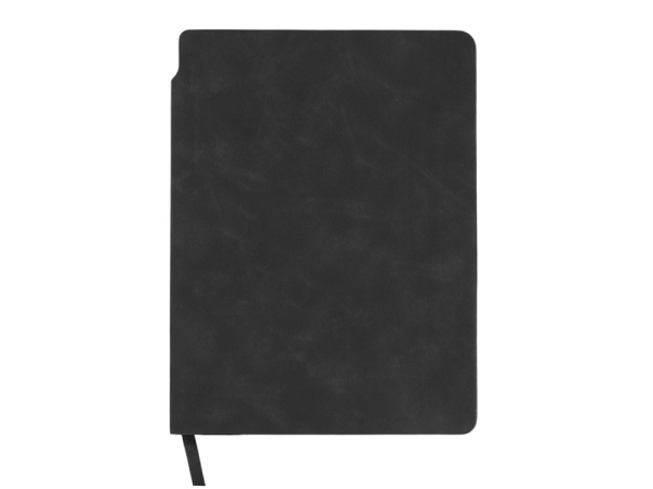 Блокнот в гибкой обложке А5 «Notepeno Max», Цвет черный