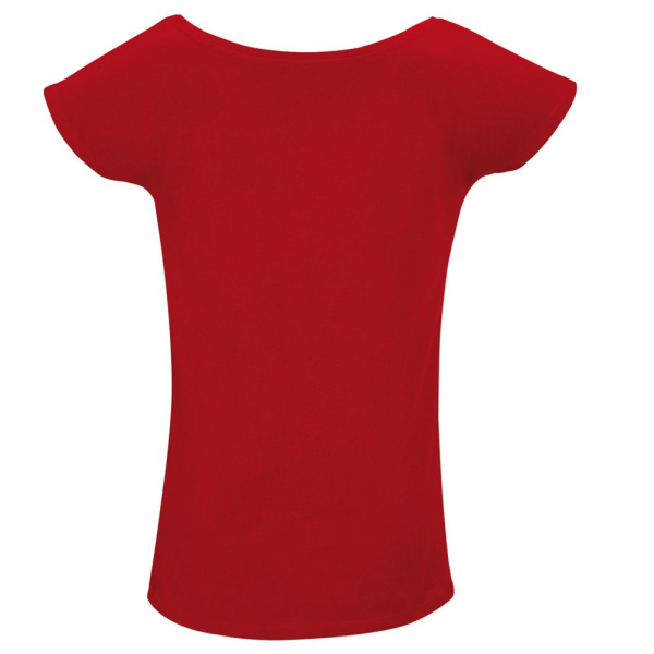 Футболка женская Marylin, красная, S–XXL