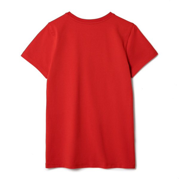 Футболка женская T-bolka Stretch Lady, красная, S–XL