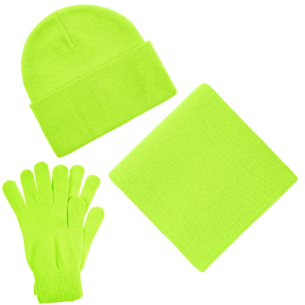Набор Urban Flow Full Set, салатовый неон, 24х16,5х7,6 см
