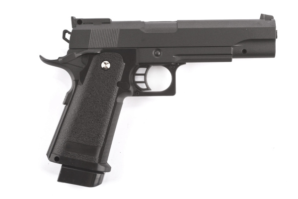 Модель пистолета G.6A Colt 1911 PD с глушителем и ЛЦУ (Galaxy)