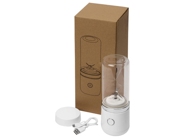 Портативный блендер «Mix&Go», Цвет белый/прозрачный