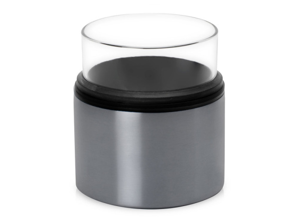 Тумблер для виски «WHISKEY KUZIE», Цвет серебристый