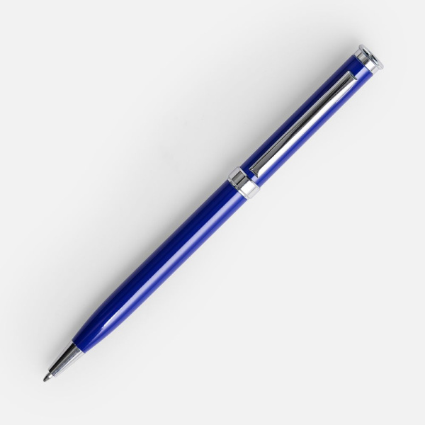Ручка шариковая Finn Chrome, синяя, 13,8х0,9 см