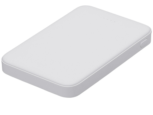 Внешний аккумулятор «Simp», 5000 мАч, Цвет белый