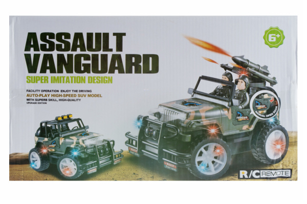 Радиоуправляемый военный внедорожник Assault Vanguard