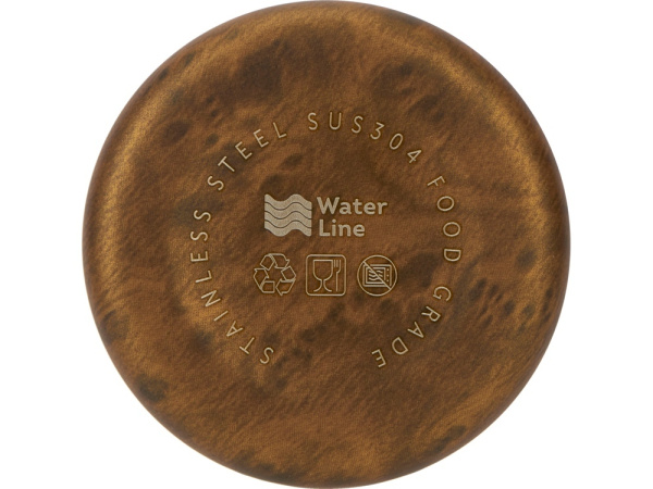 Вакуумная термобутылка «Britewood S3», 500 мл, крафтовый тубус, Цвет дерево