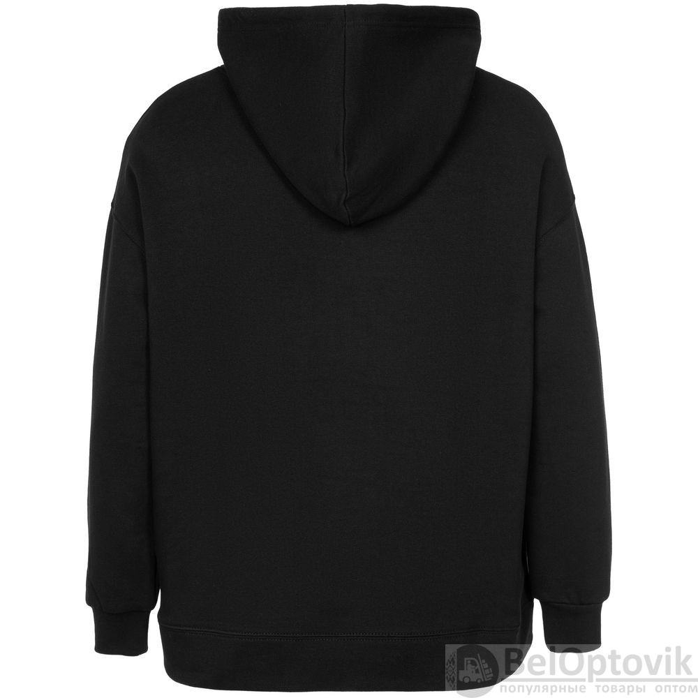 Худи оверсайз унисекс Outshine, черное, XS–XXL