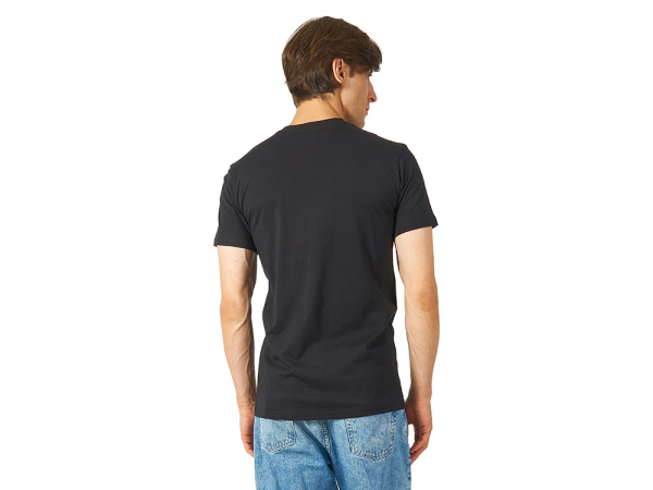 Футболка "Heavy Super Club" мужская с V-образным вырезом, Размер 2XL, Цвет черный