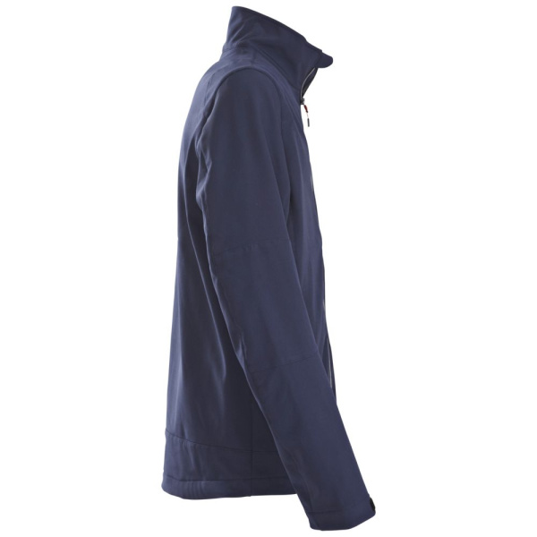 Куртка софтшелл мужская Trial, темно-синяя, S–3XL