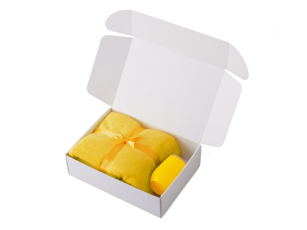 Подарочный набор «Dreamy hygge» 2.0, Цвет желтый