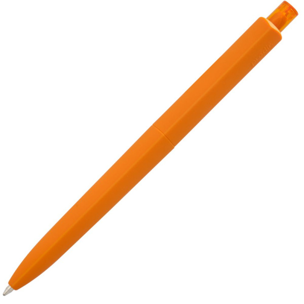 Ручка шариковая Prodir DS8 PRR-T Soft Touch, оранжевая, 14х1,1 см