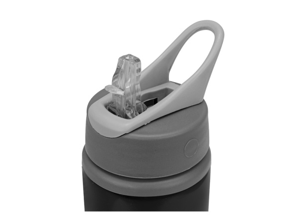 Бутылка для воды «Rino», Цвет черный/серый