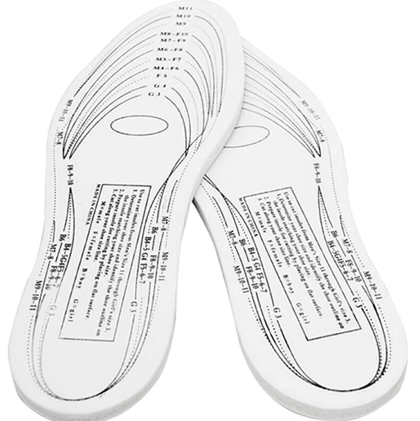 Cтельки для обуви с эффектом памяти Memory Foam Insoles (Универсальный размер 32-45)