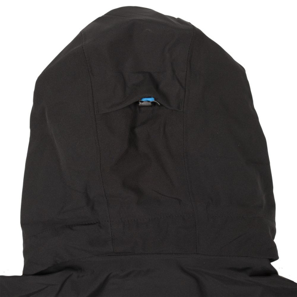 Куртка софтшелл женская Patrol, черная с синим, XS–XXL