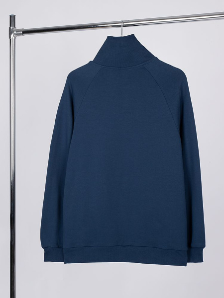 Толстовка унисекс Neofit, темно-синяя, XS–XXL