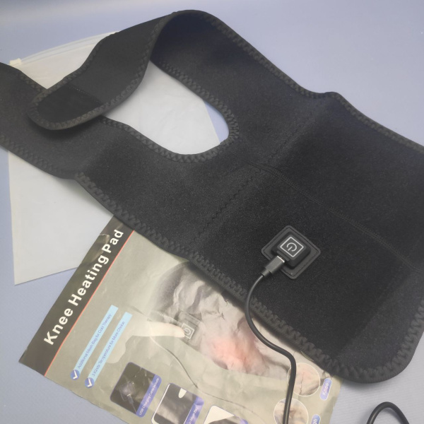 Электрический наколенник с подогревом Knee Heating Pad для суставов / 3 уровня нагрева