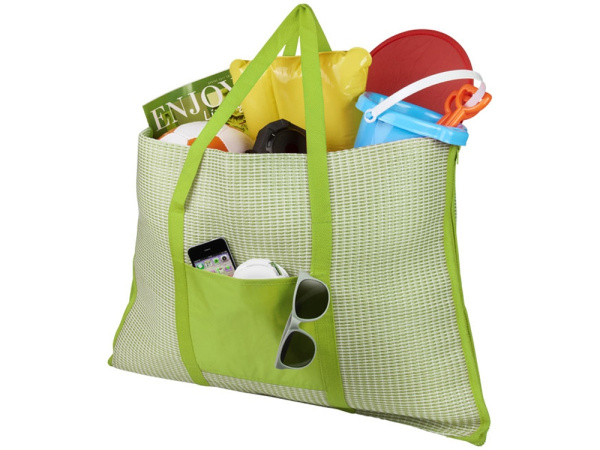 Пляжная складная сумка-коврик «Bonbini», Цвет лайм