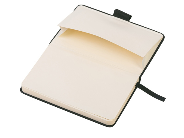 Блокнот А6 в твердой обложке «Vision 2.0» soft-touch, Размер А6, Цвет черный