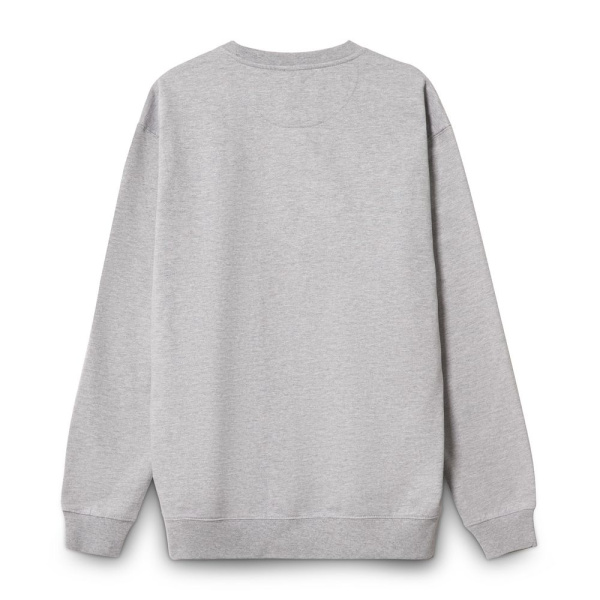 Свитшот унисекс Columbia, серый меланж, XS–5XL