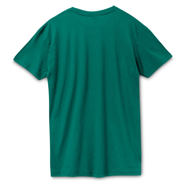 Футболка унисекс Regent 150, зеленая (изумрудная), XS–XXL
