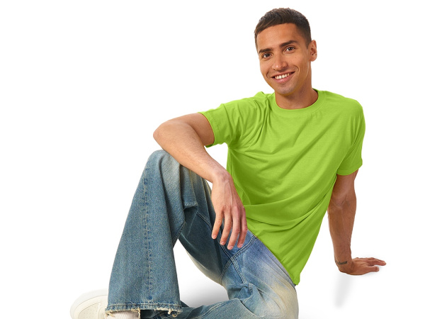 Футболка «Super Club» мужская, Размер 3XL, Цвет зеленое яблоко