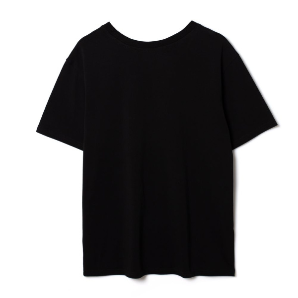 Футболка унисекс Tervu, черная, S–3XL